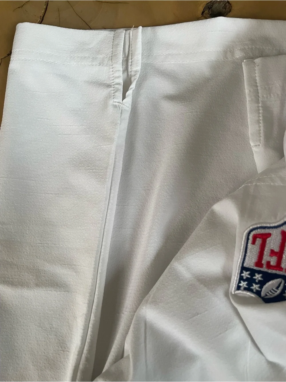 Official  NFL Pittsburgh Steelers White Polo Shirt